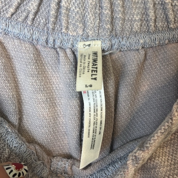 Free People Knit Ribbed Flow Pants- Size L - Picture 6 of 7